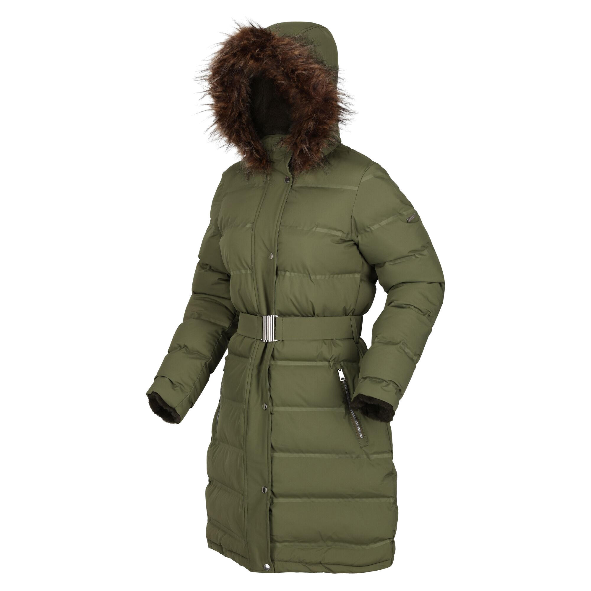 Womens/Ladies Daleyza Thermal Parka (Capulet) 3/5