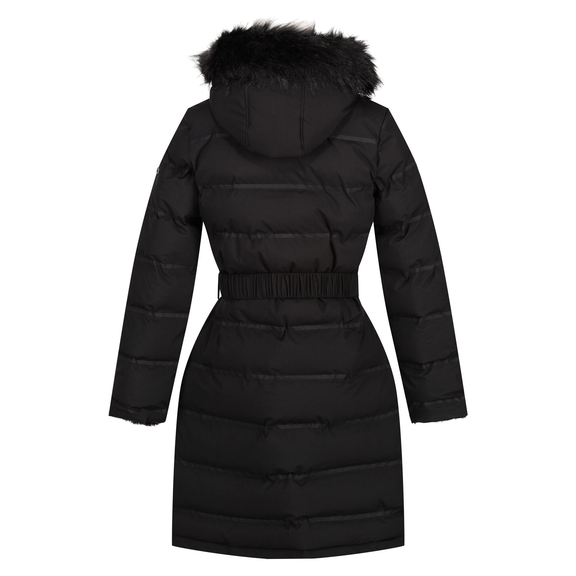 Womens/Ladies Daleyza Thermal Parka (Black) 2/5