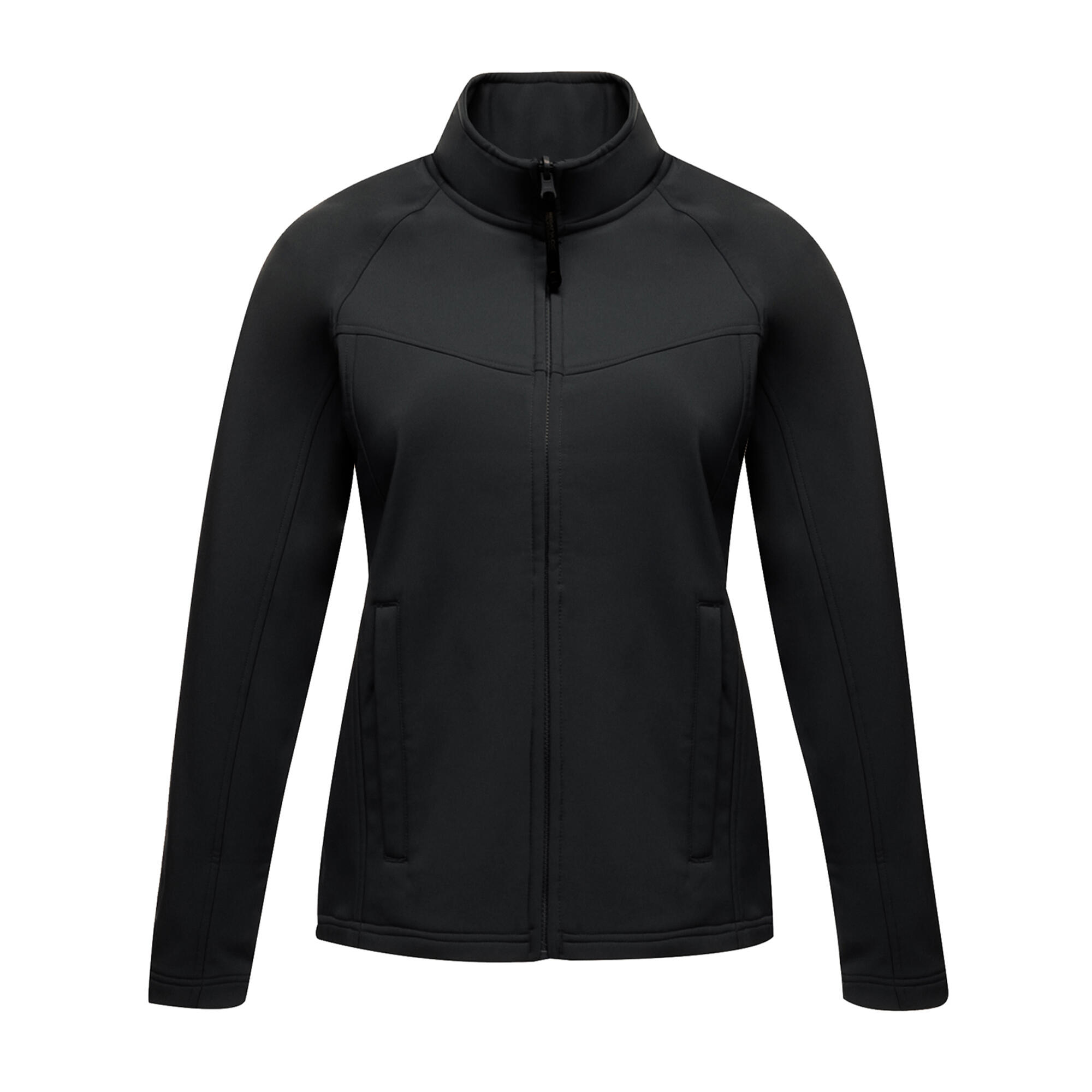 Uproar Women's windproof softshell jacket (Black)