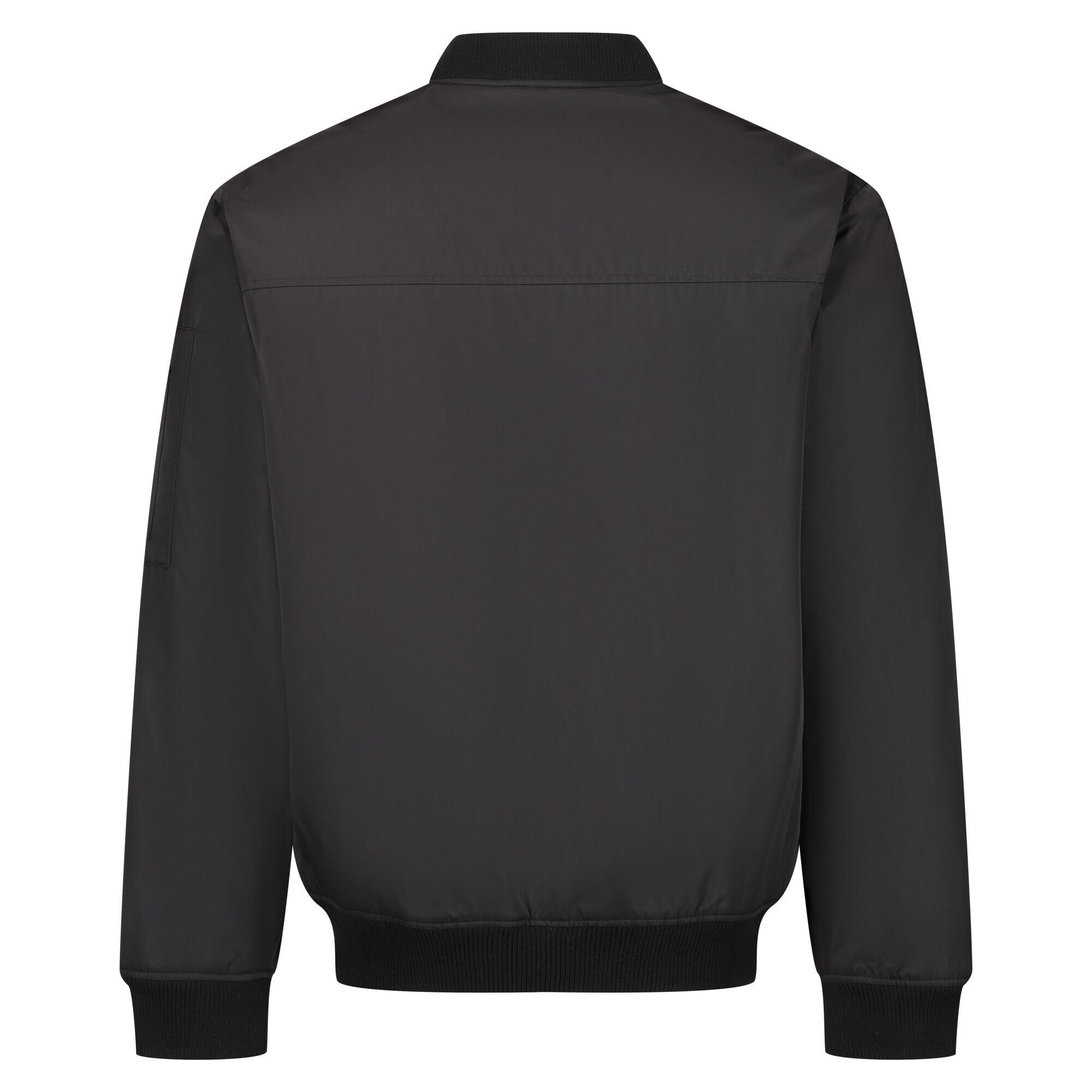 "Pro" Jacke Pilotenjacke für Herren Schwarz 2/3