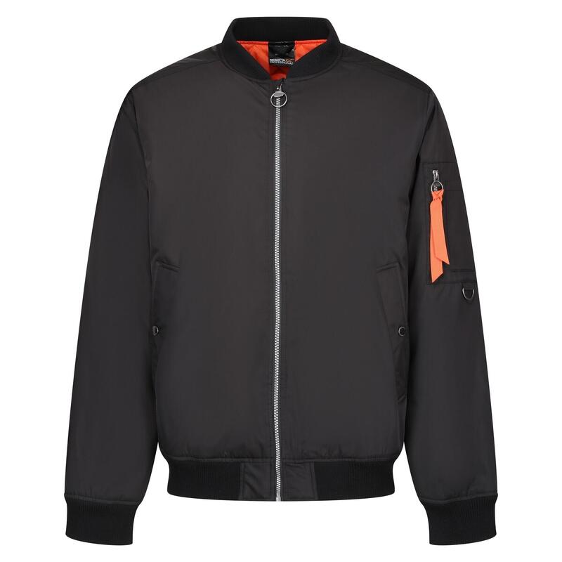 "Pro" Jacke Pilotenjacke für Herren Schwarz