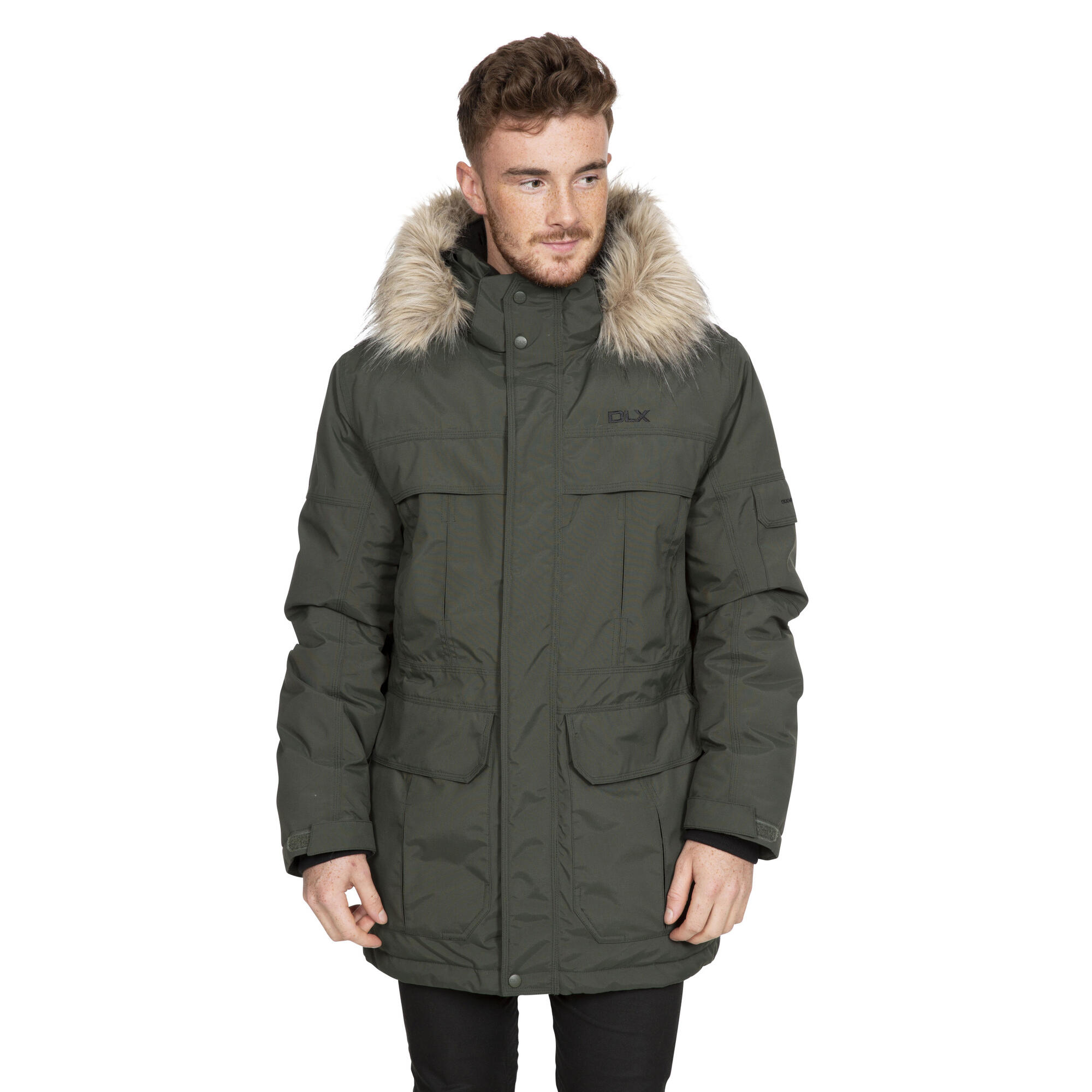 Parka HIGHLAND Homme (Vert Foncé) 3/4