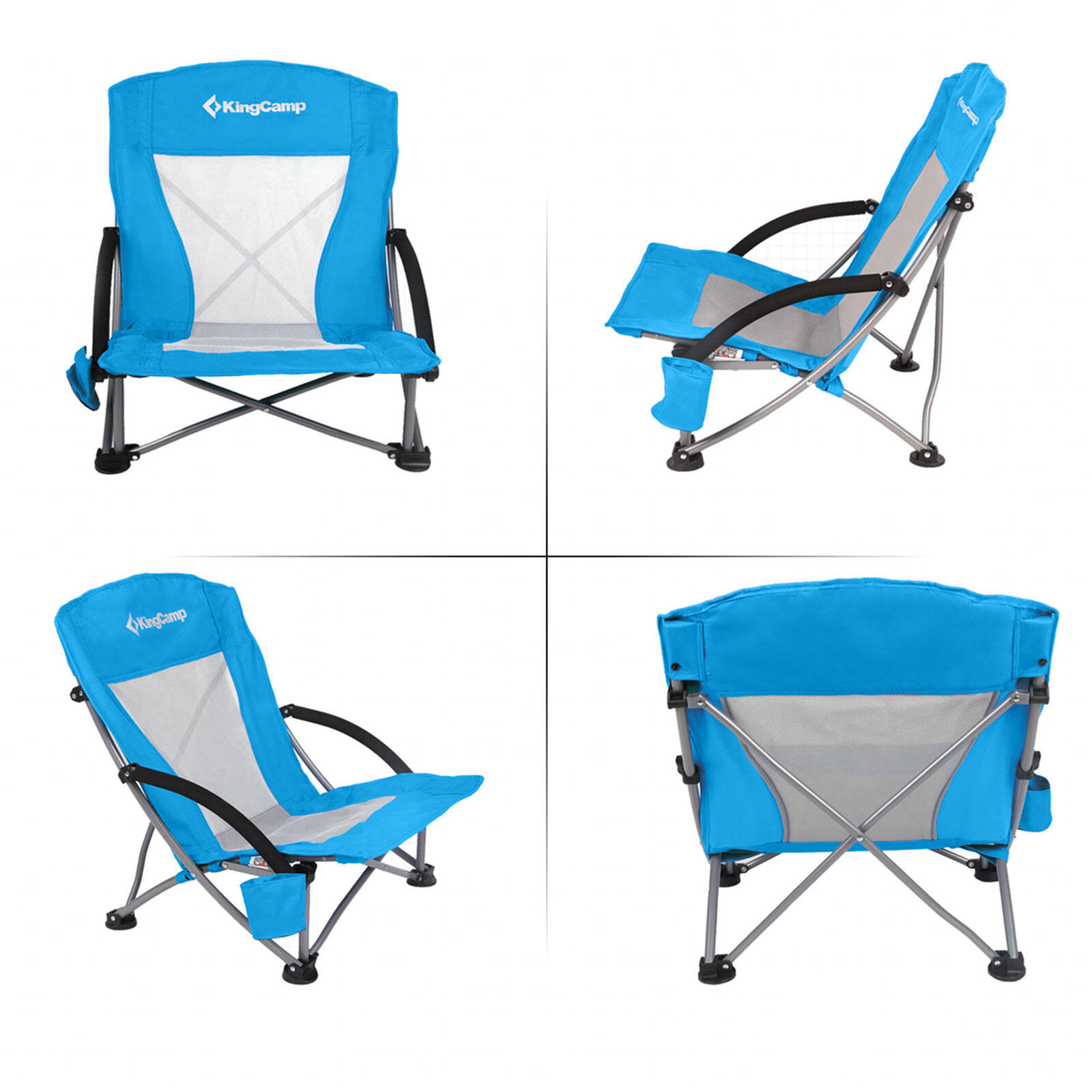 Campingstuhl Strandstuhl Strand Liege Stuhl Camping Klappstuhl Faltstuhl  Niedrig | Decathlon