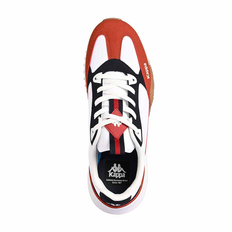 Zapatillas Hombre Kappa Arklow Blanco Rojo