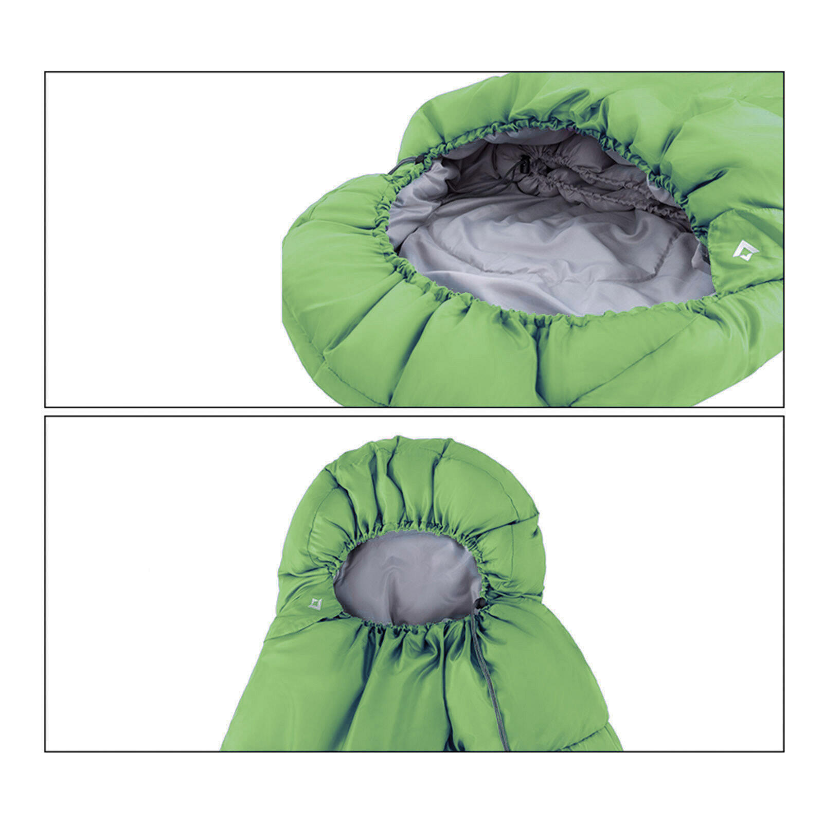 Sac De Couchage Enfants KingCamp Flanelle 3-4 Saisons Chaud - Camping Randonnée