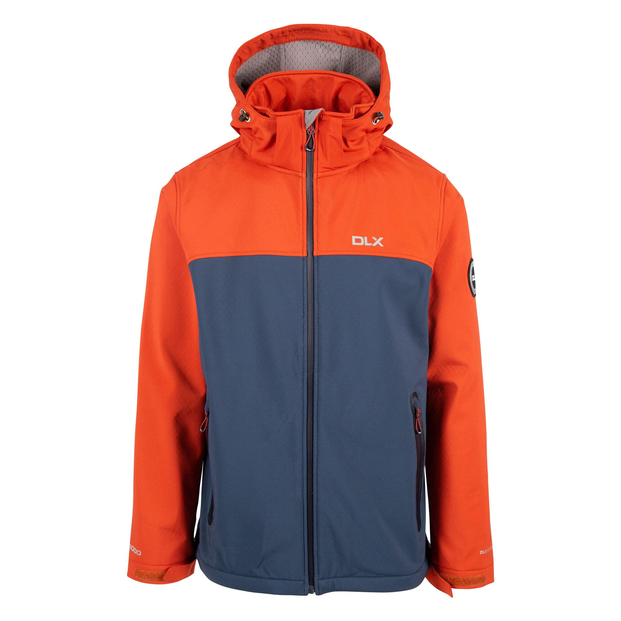 Men's MOYLER softshell jacket (Dark orange)