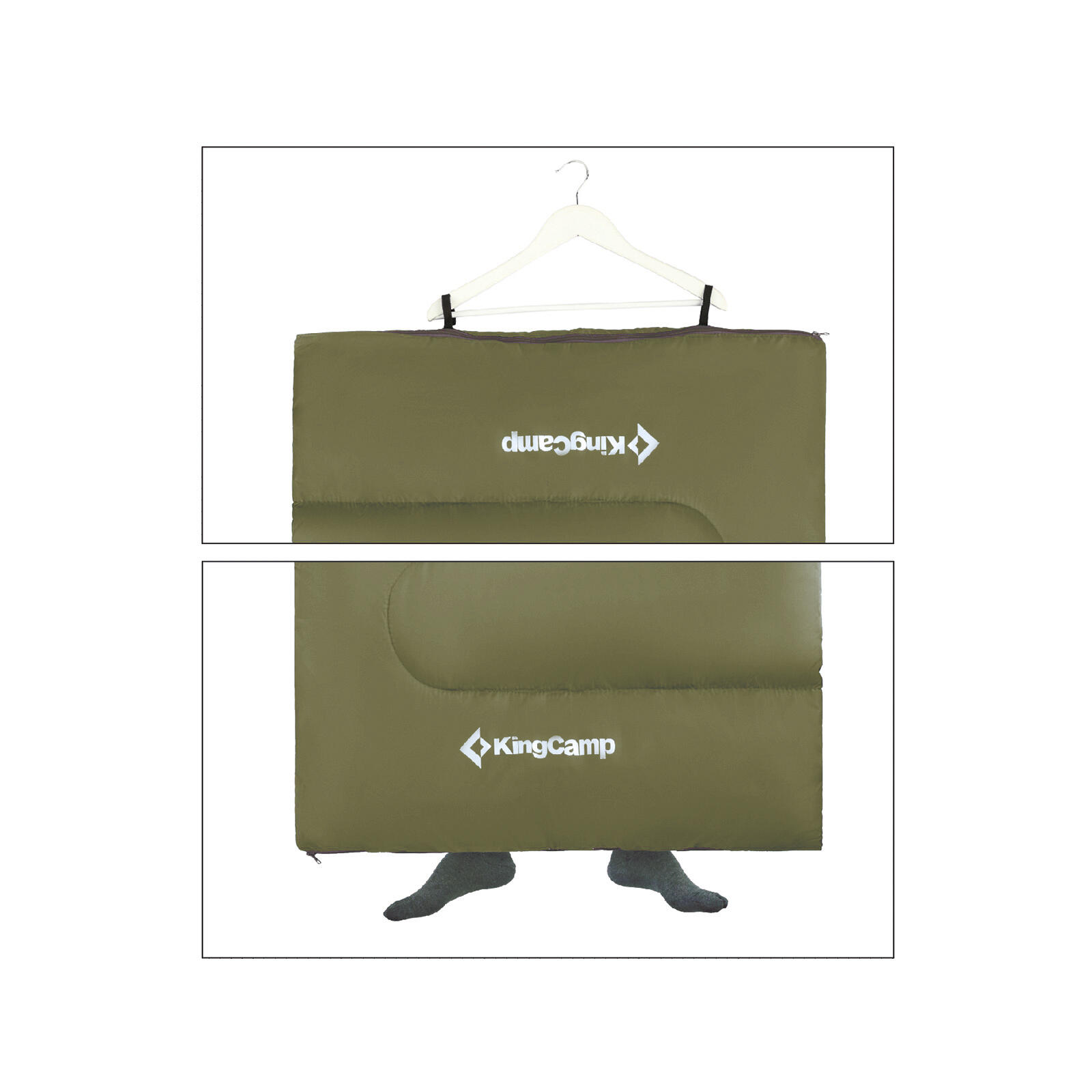 Manta saco de dormir Oasis 250 Verano Camping Outdoor 2.2m 12°C 5/7