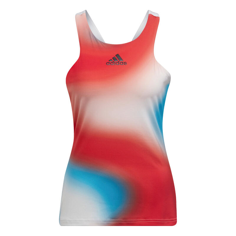 Camiseta de tirantes para mujer adidas Tennis Y-Tank Primeblue Heat.Rdy