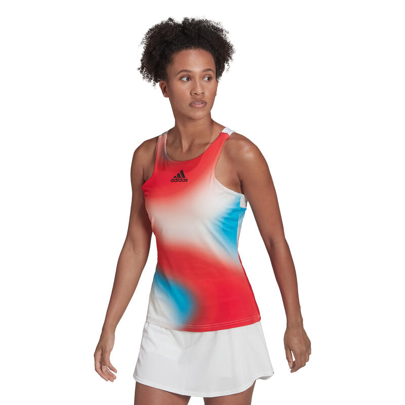 Camiseta de tirantes para mujer adidas Tennis Y-Tank Primeblue Heat.Rdy