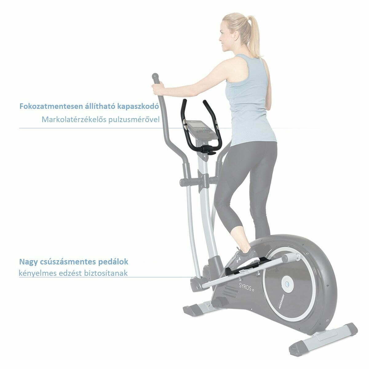 Syros E Crosstrainer mit 32 elektronisch einstellbaren Widerständen 7/8