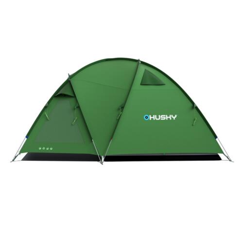 Tente familiale Husky Bigless 5 verte autoportante 5 personnes 400×300×210 cm 3/5