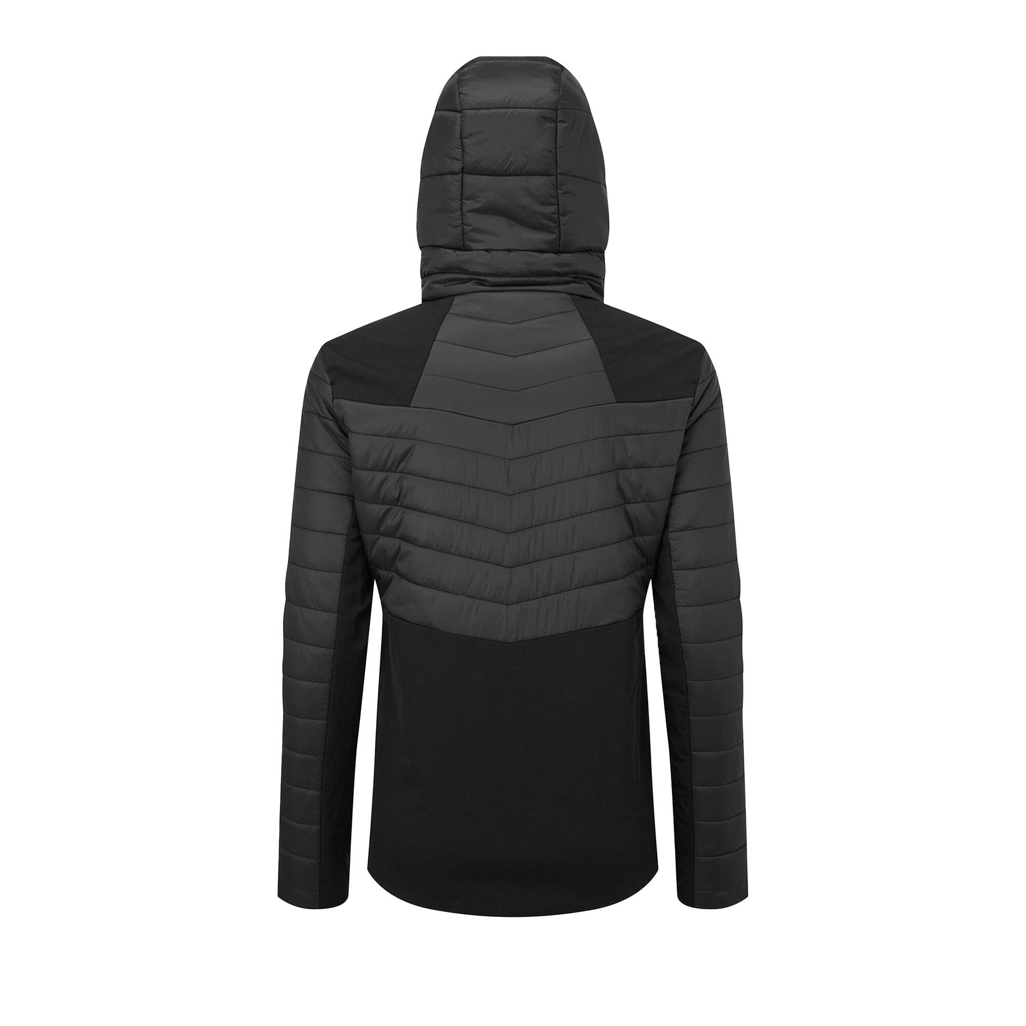 Womens/Ladies Hybrid Insulated Jacket (Black) 2/4