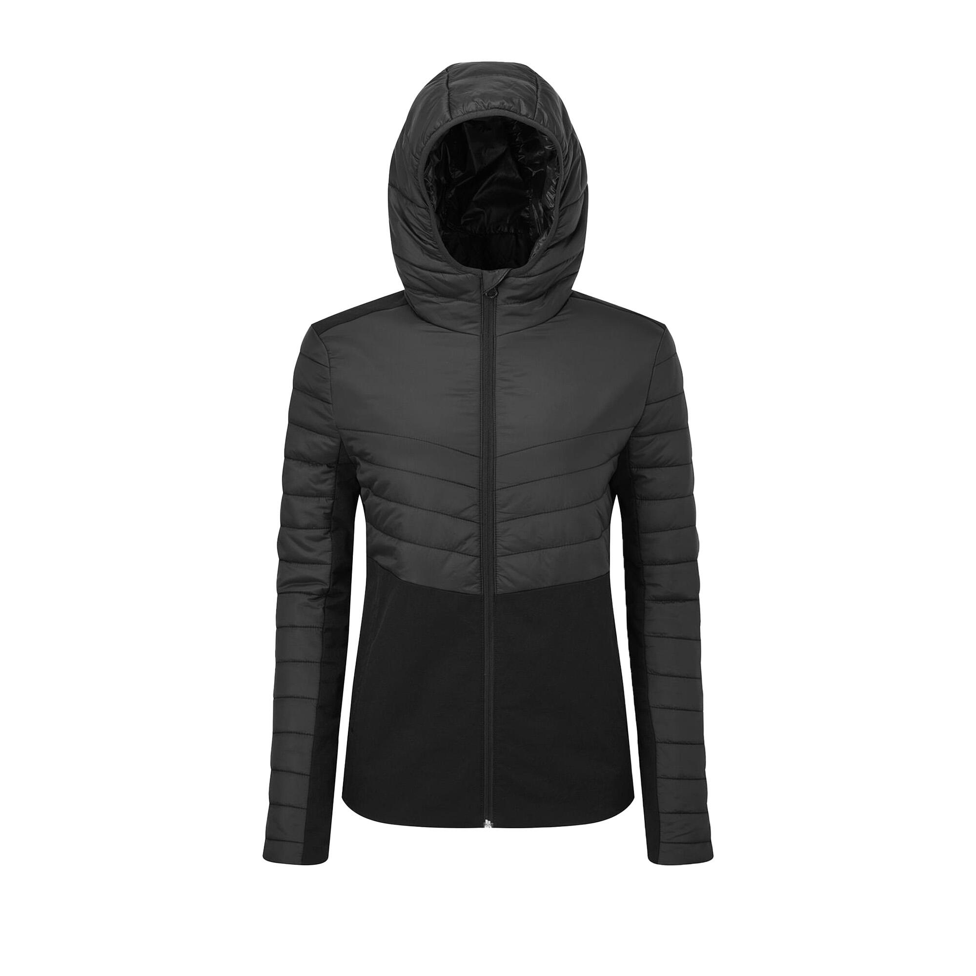 Womens/Ladies Hybrid Insulated Jacket (Black) 1/4