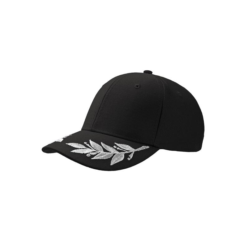 Casquette brodée de lauriers WINNER Mixte (Noir)