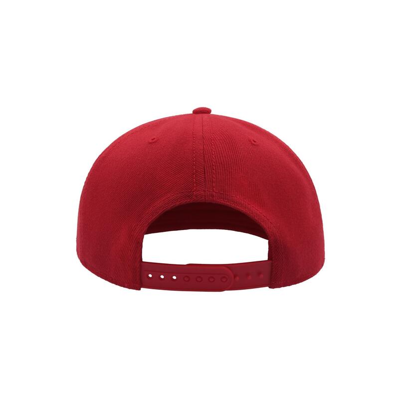 Casquette visière plate Enfant (Rouge)