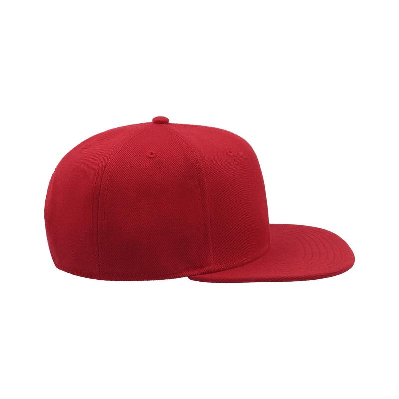 Casquette visière plate Enfant (Rouge)