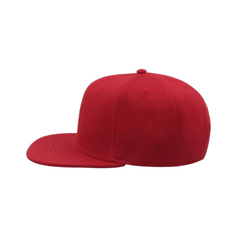 Casquette visière plate Enfant (Rouge)