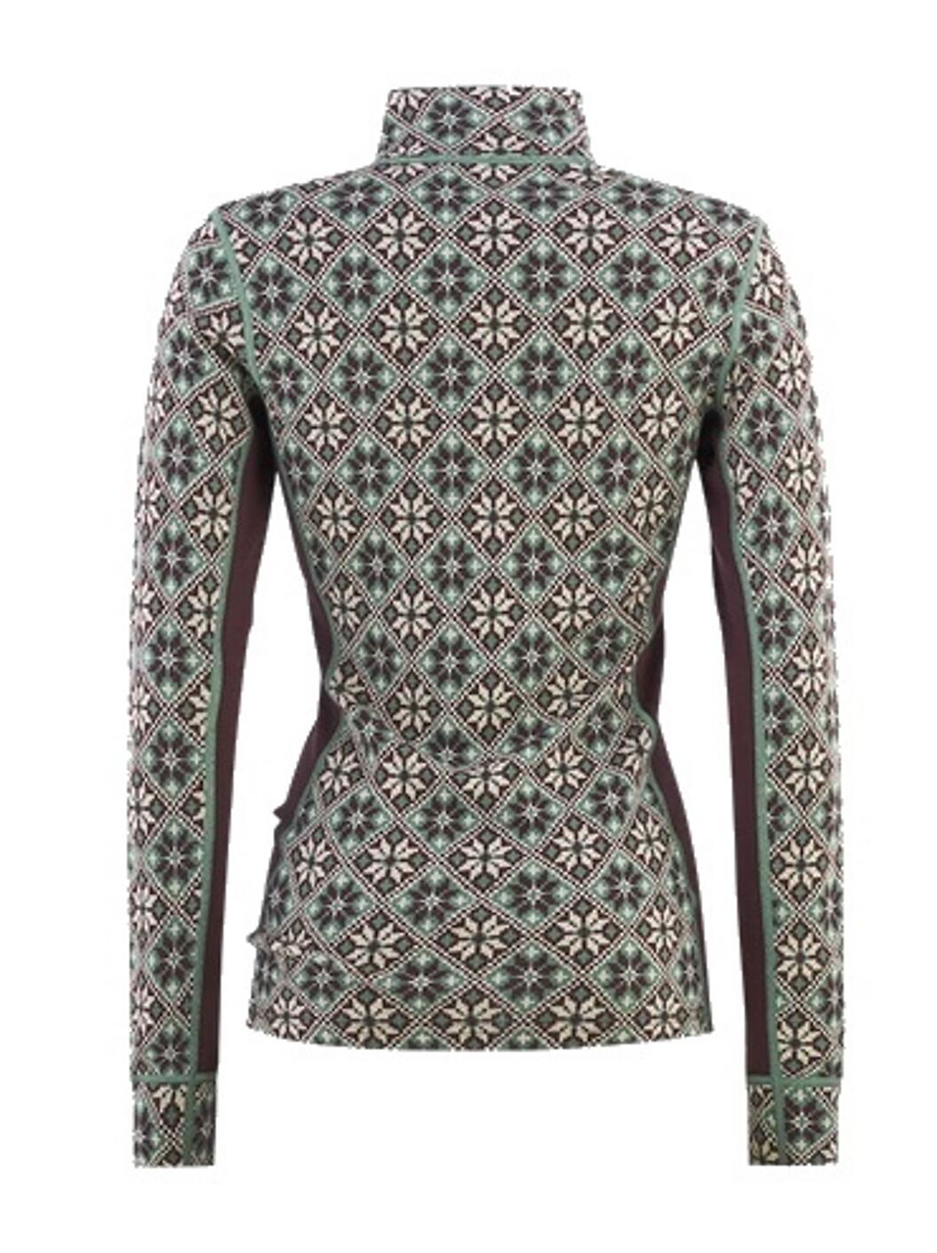 KARI TRAA Kari Traa Merino Base Layer Rose Half Zip grün 2/2