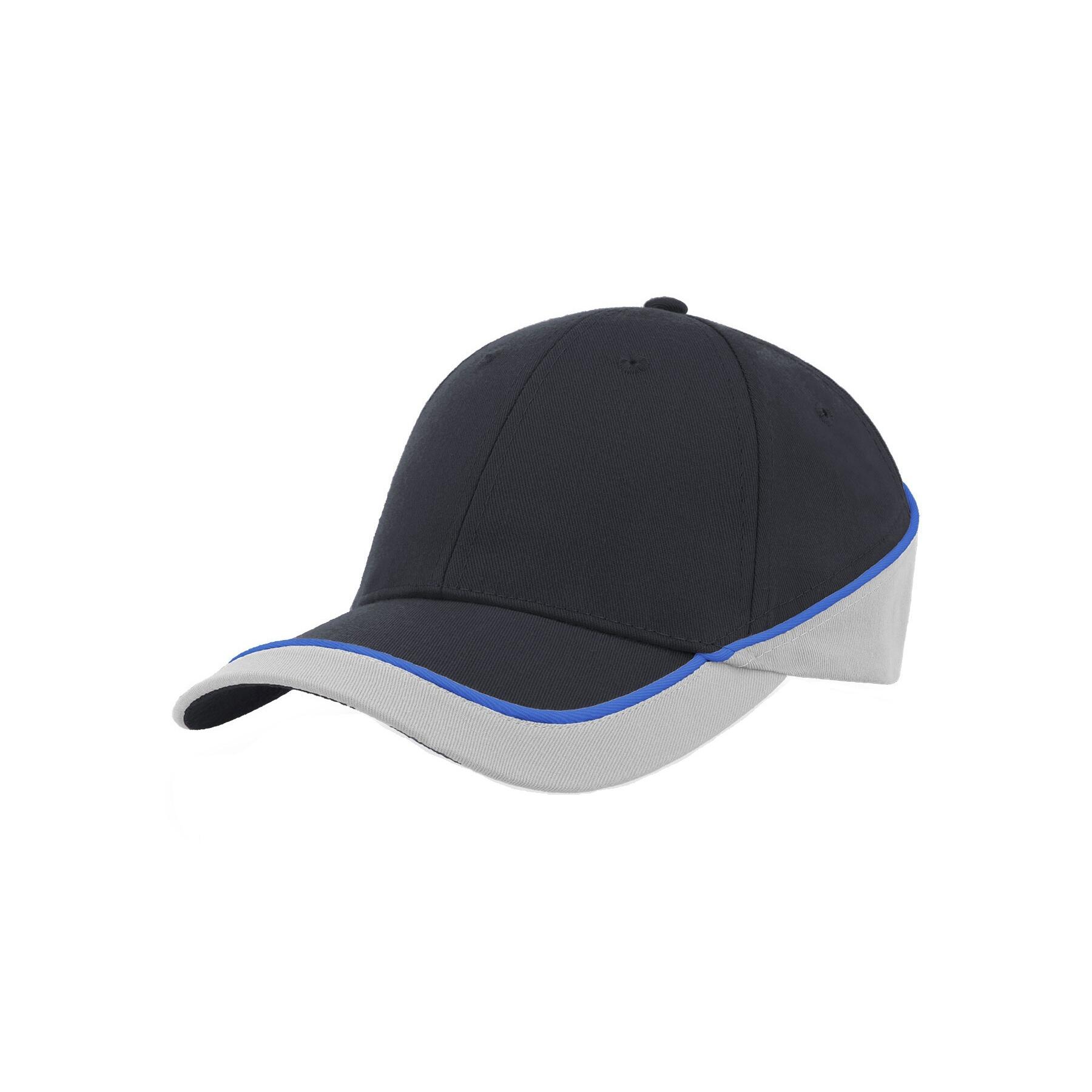 Mixed RACING competition cap (navy blue / white)