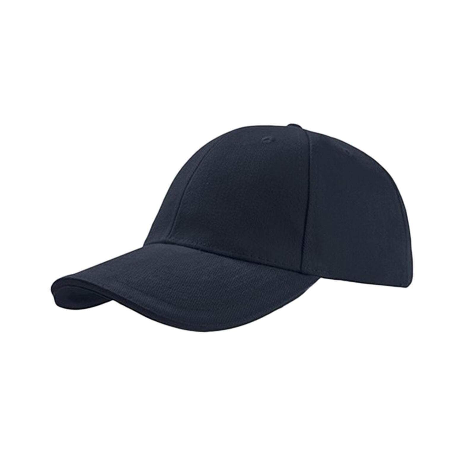 Mixed thick cotton sandwich cap (Navy blue)