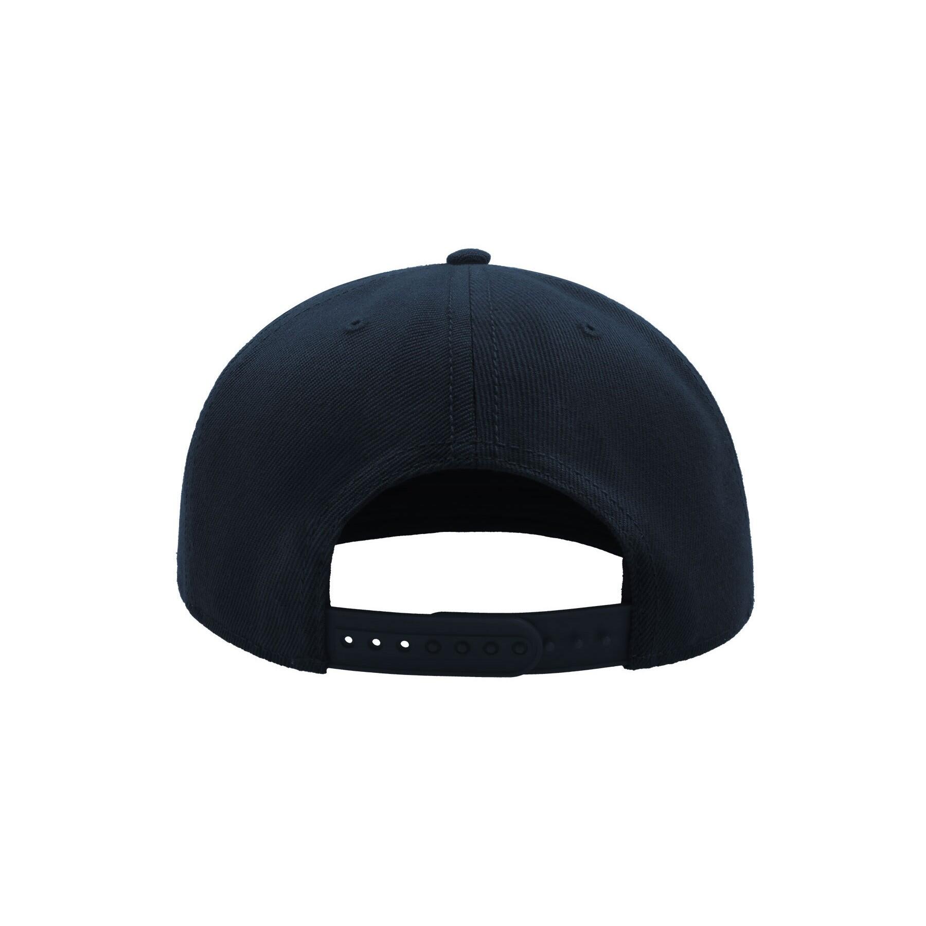 Children's flat peaked cap (Navy blue)