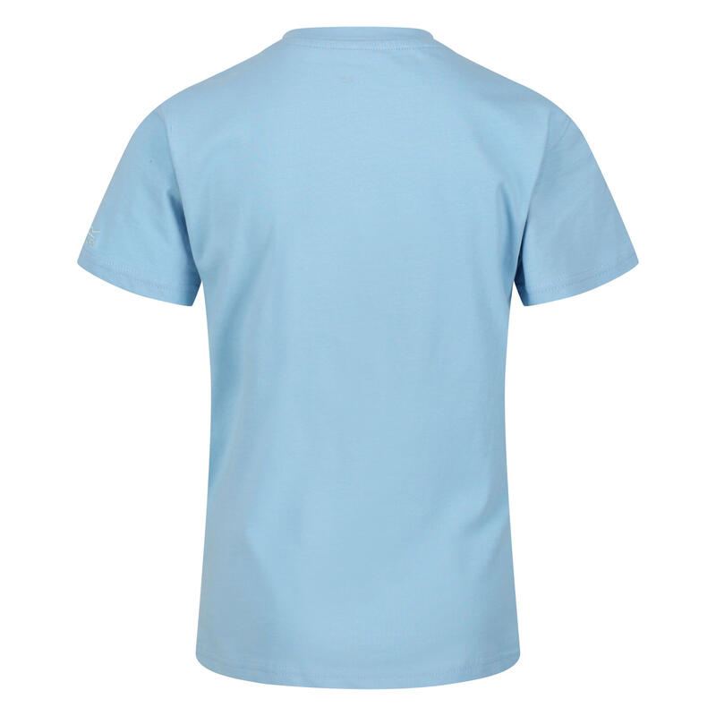 Kinder/Kids Bosley V Bedrukt Tshirt (Poederblauw)