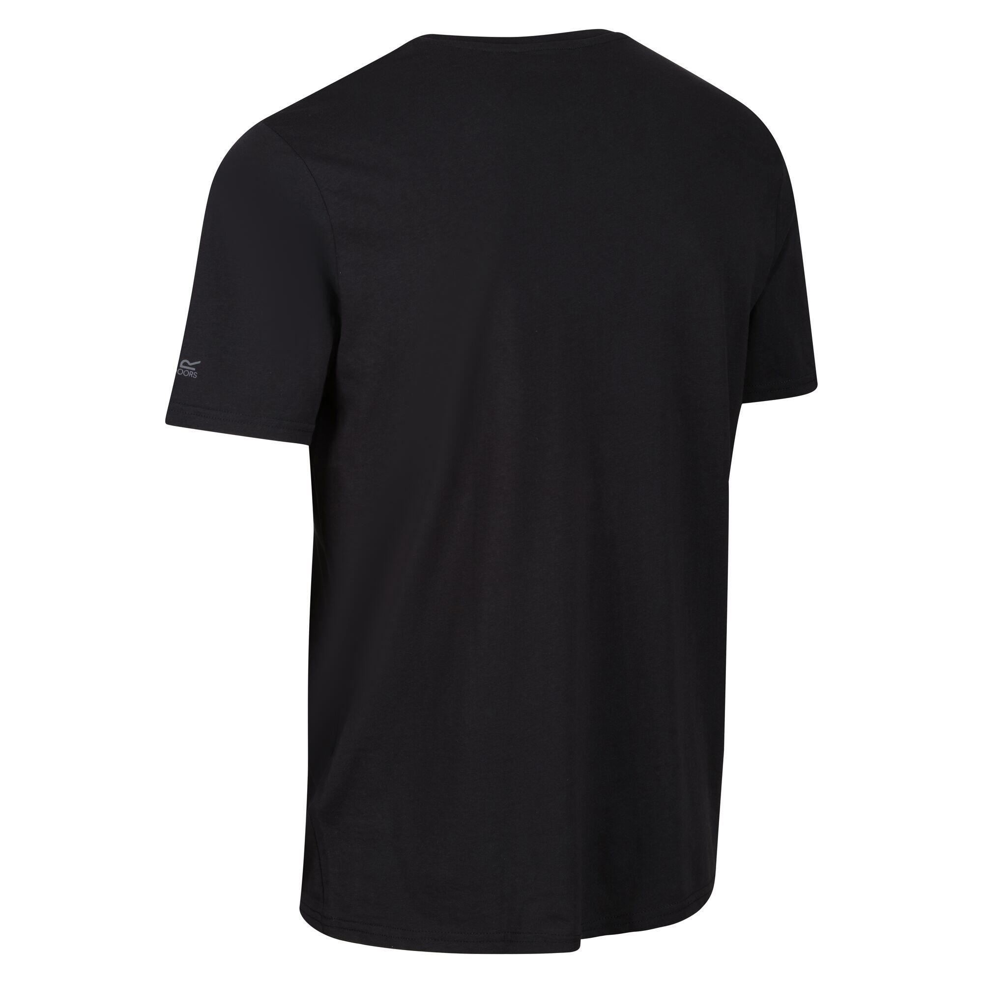 "Tait" TShirt, Leicht für Aktiv Herren Schwarz 4/5