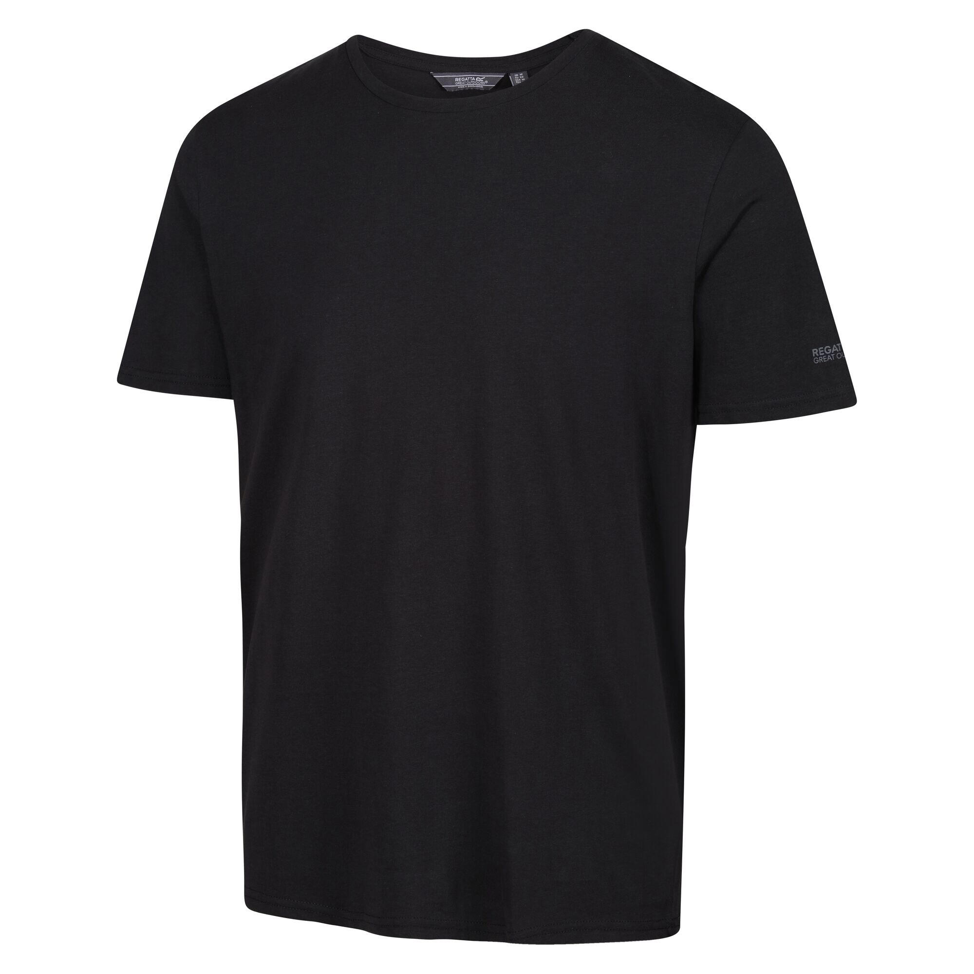 "Tait" TShirt, Leicht für Aktiv Herren Schwarz 3/5