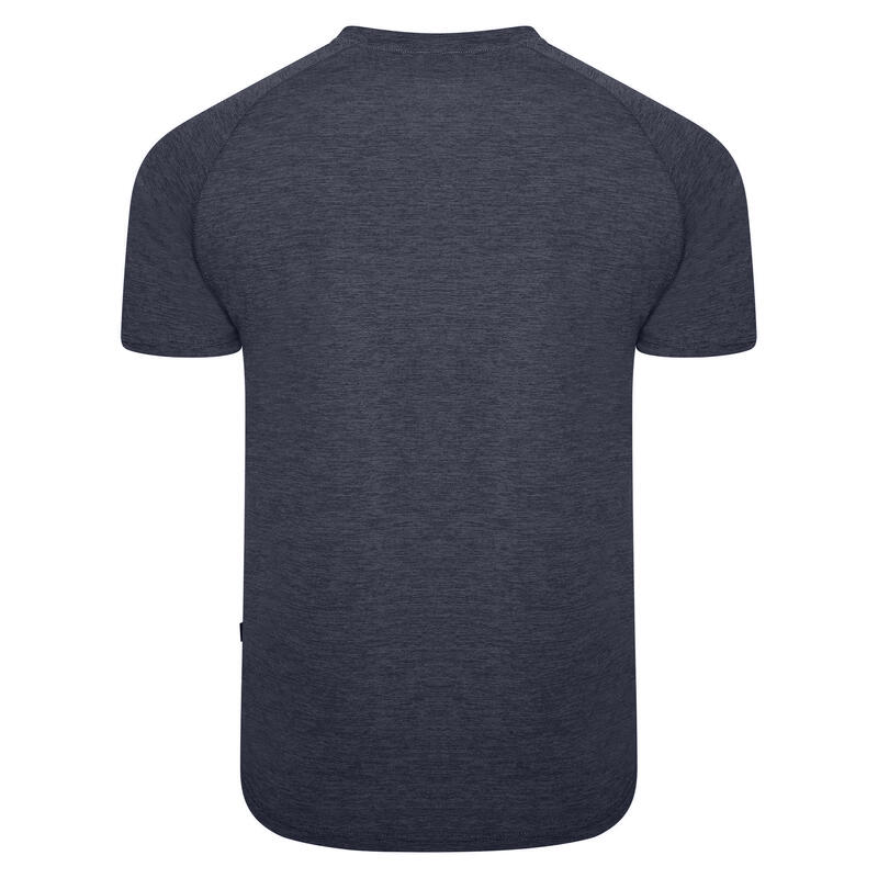 Camiseta Persist Jaspeada para Hombre Gris Orión