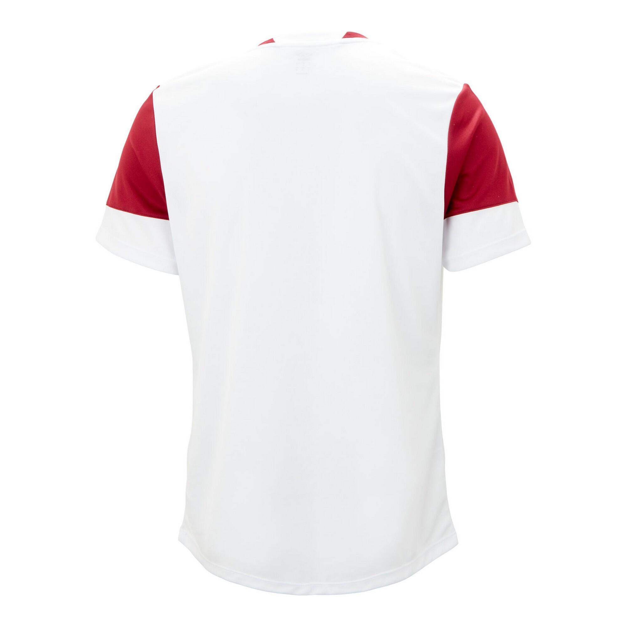 Maillot VIER Homme (Blanc / Bordeaux) 2/3