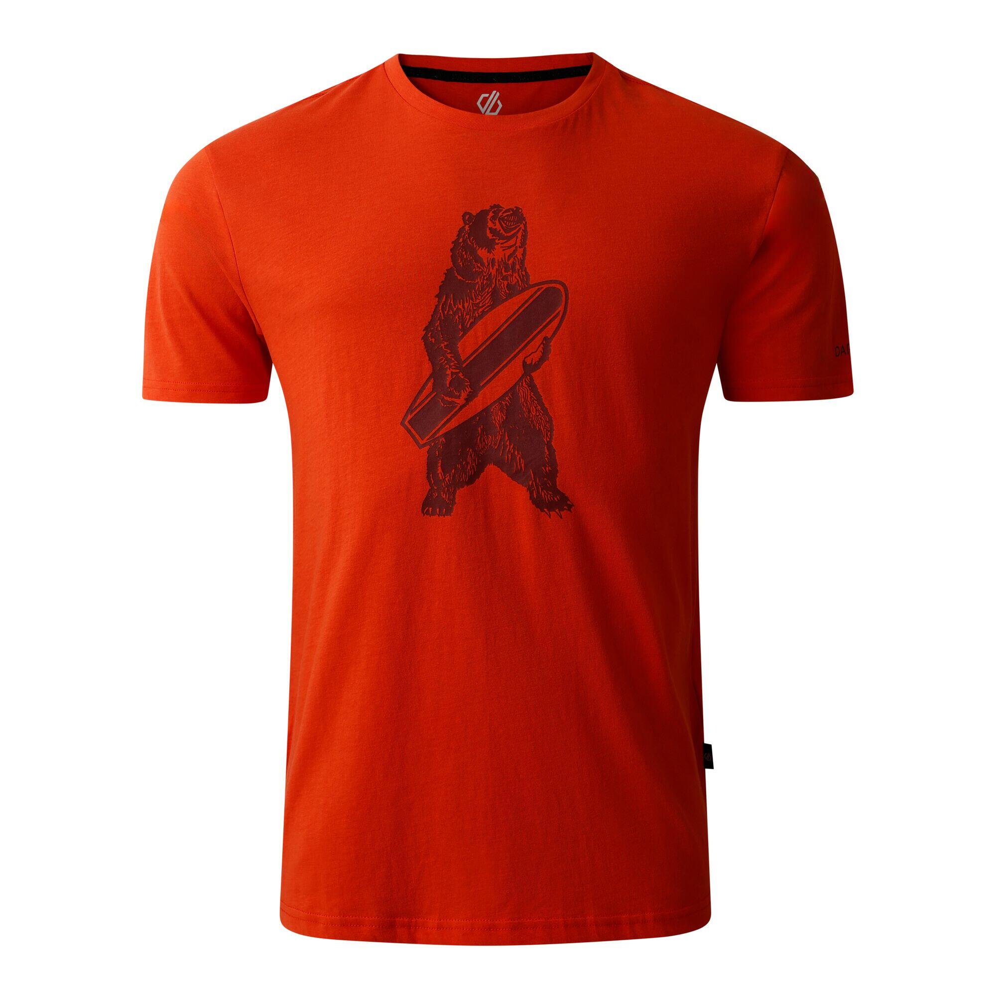 Mens Movement II Bear TShirt (Cinnamon) 1/5