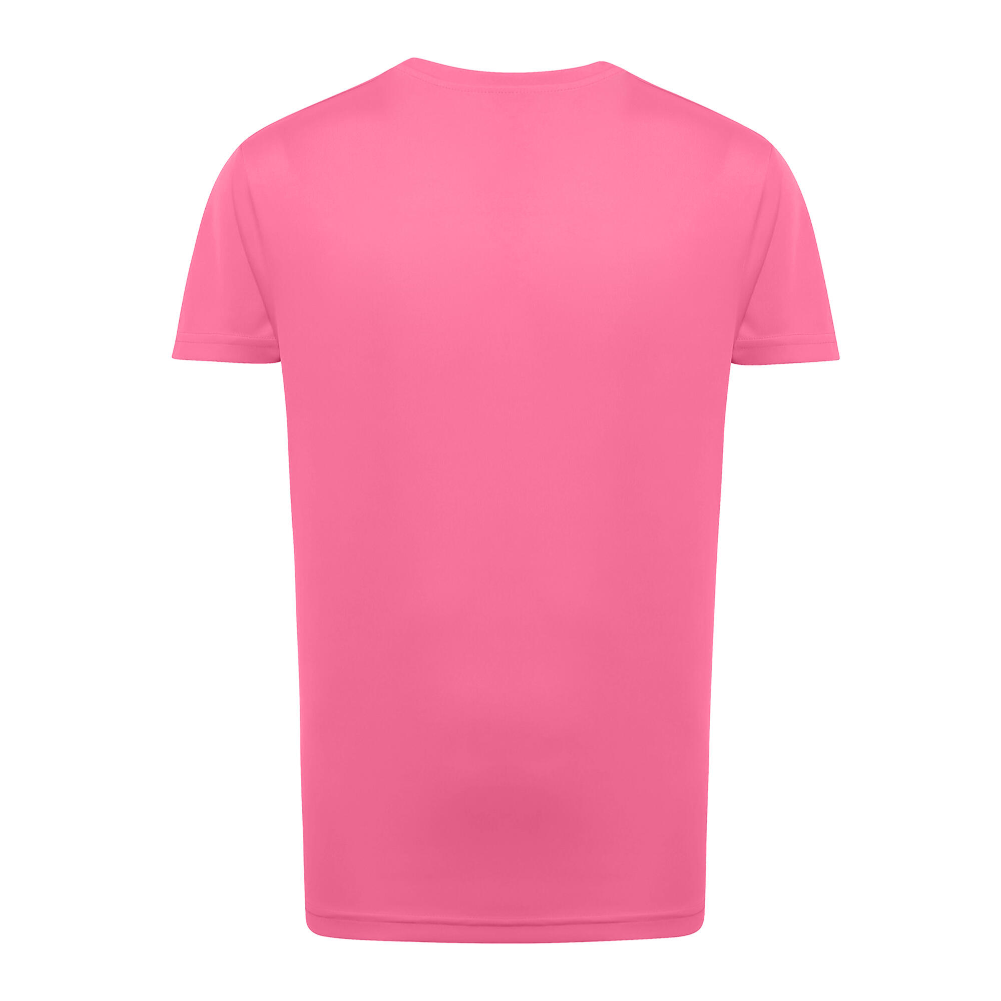 Unisex Childrens/Kids Performance TShirt (Lightning Pink) 2/3