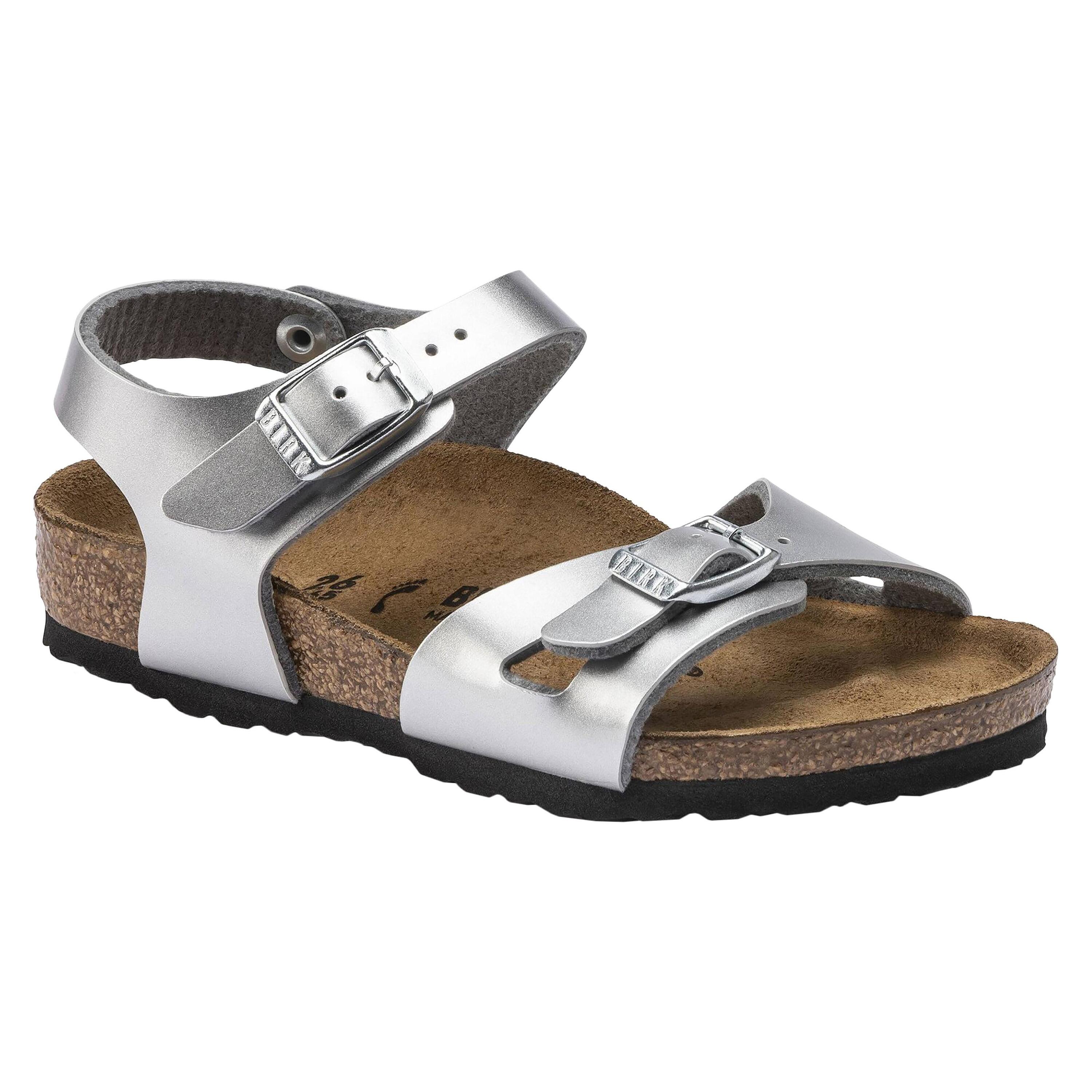 Sandales Cuir Enfant Birkenstock Rio 3/5