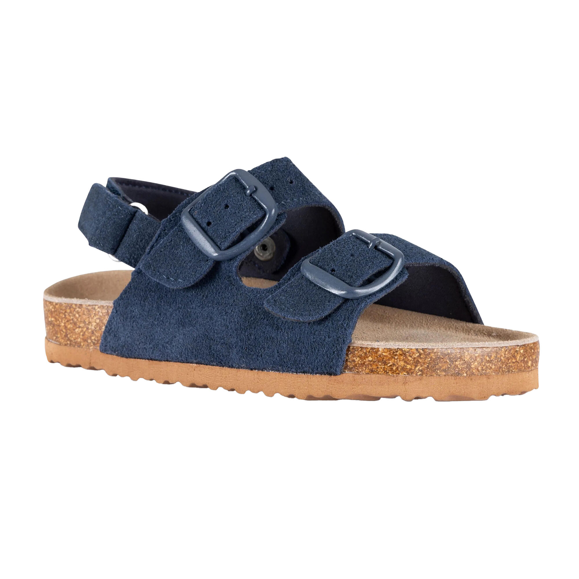 TRESPASS Childrens/Kids Chiron Suede Sandals (Navy)