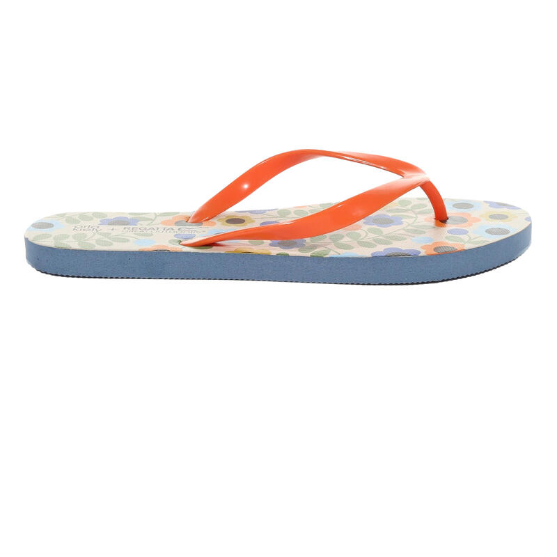 Tongs ORLA KIELY Femme (Bleu / Orange)