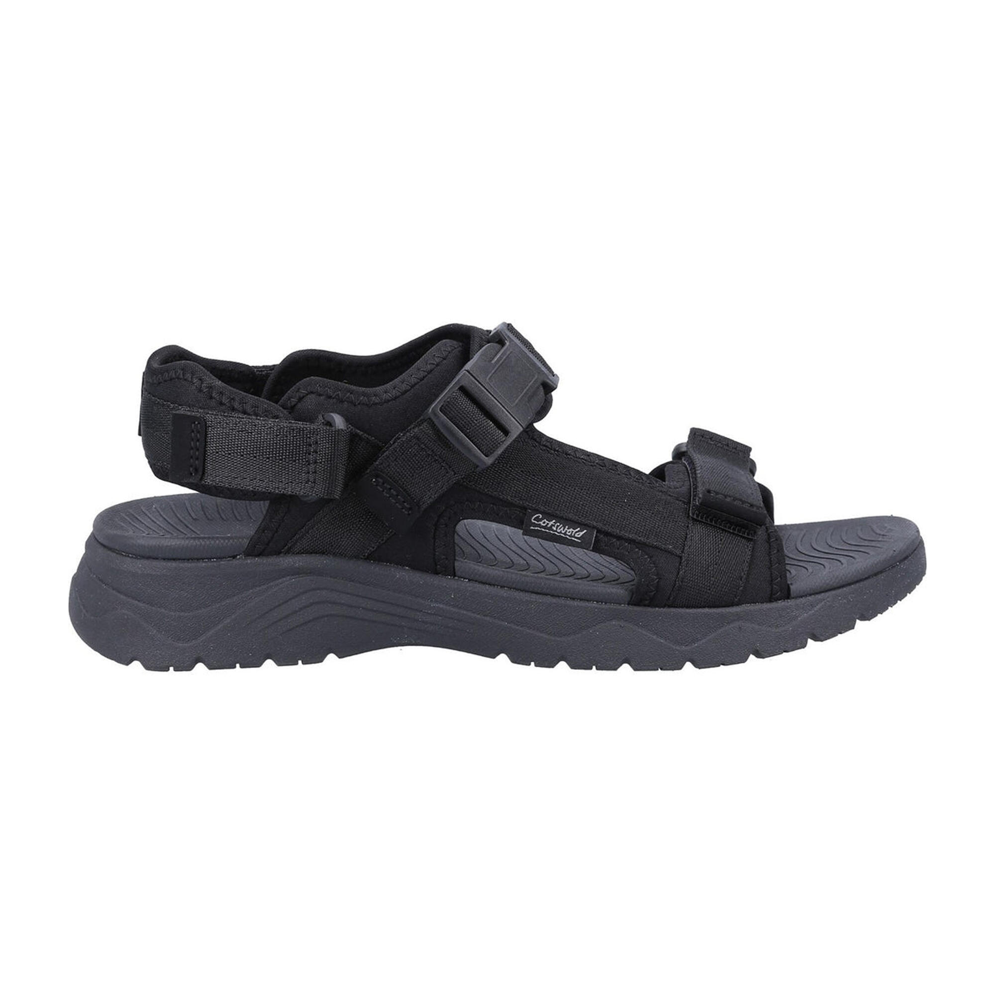 COTSWOLD Mens Buckland Sandals (Black)