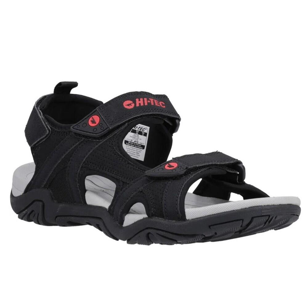 CRATER Sandals for Men (Black / Grey / Red)