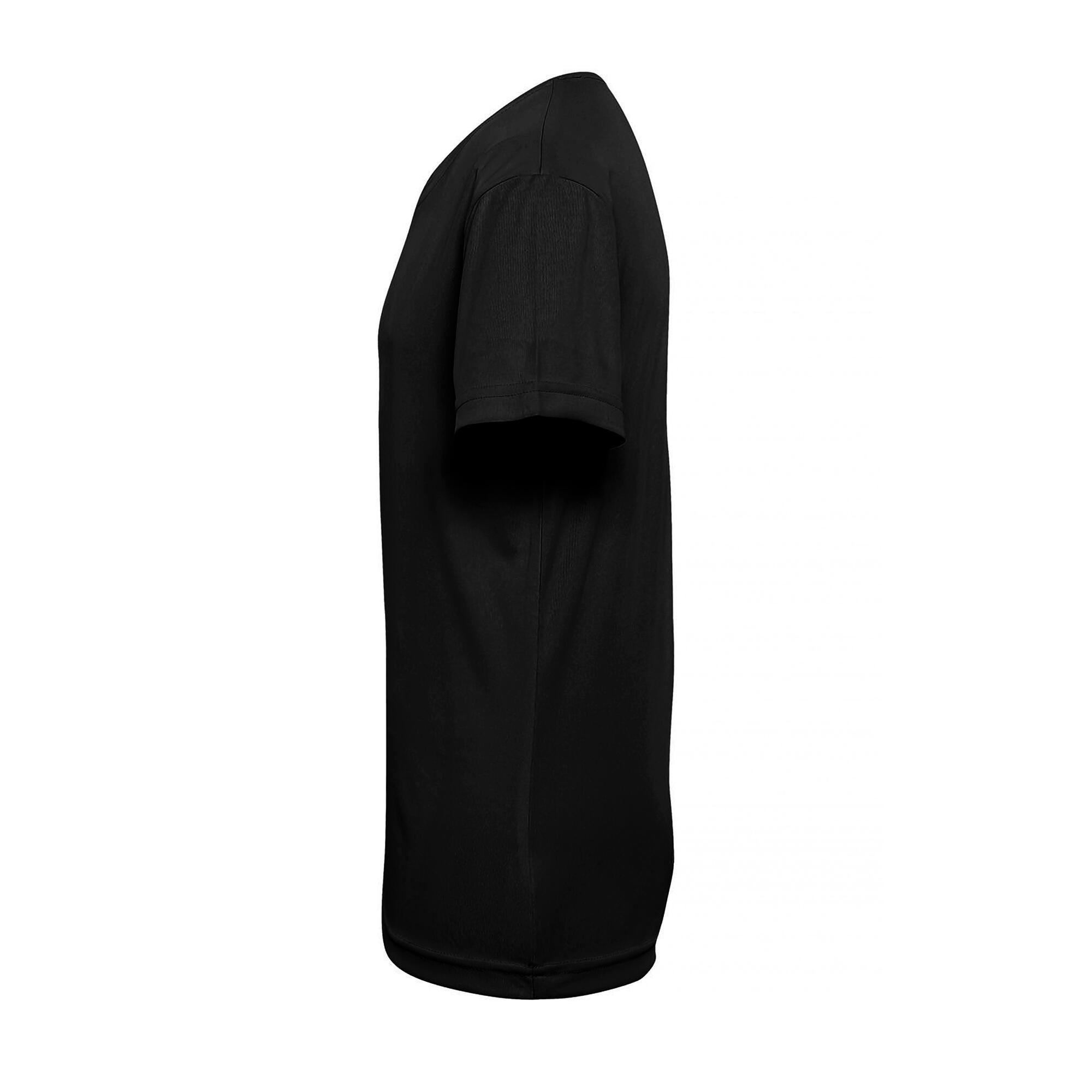 Unisex Childrens/Kids Performance TShirt (Black) 3/3