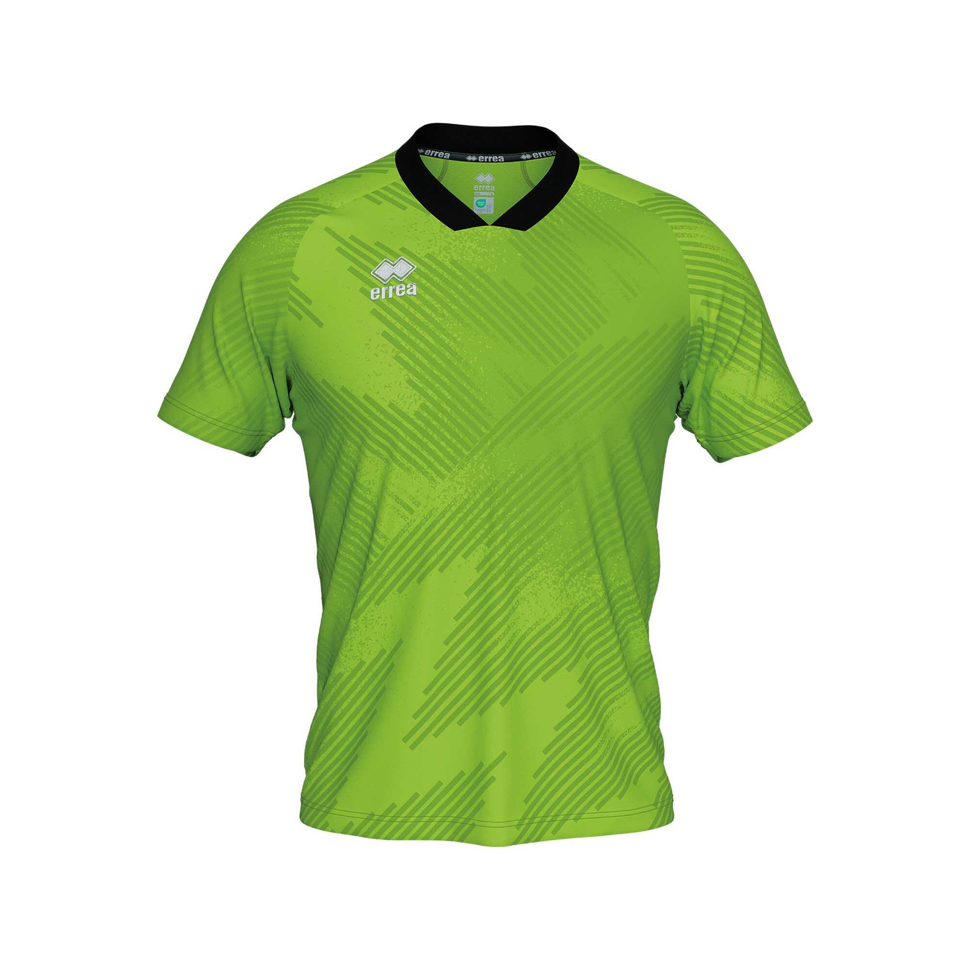 Errea Peter T-Shirt Mc Sweter Zielony_Fluo Dorośli