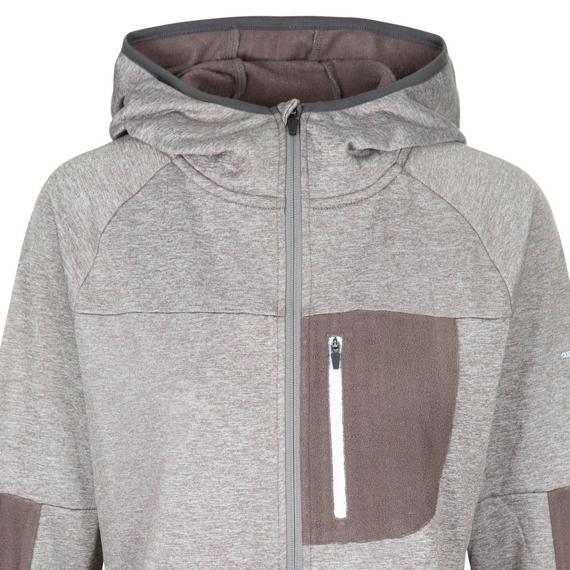 Womens/Ladies Trullo Melange AT200 Fleece Jacket (Grey Marl) 3/4