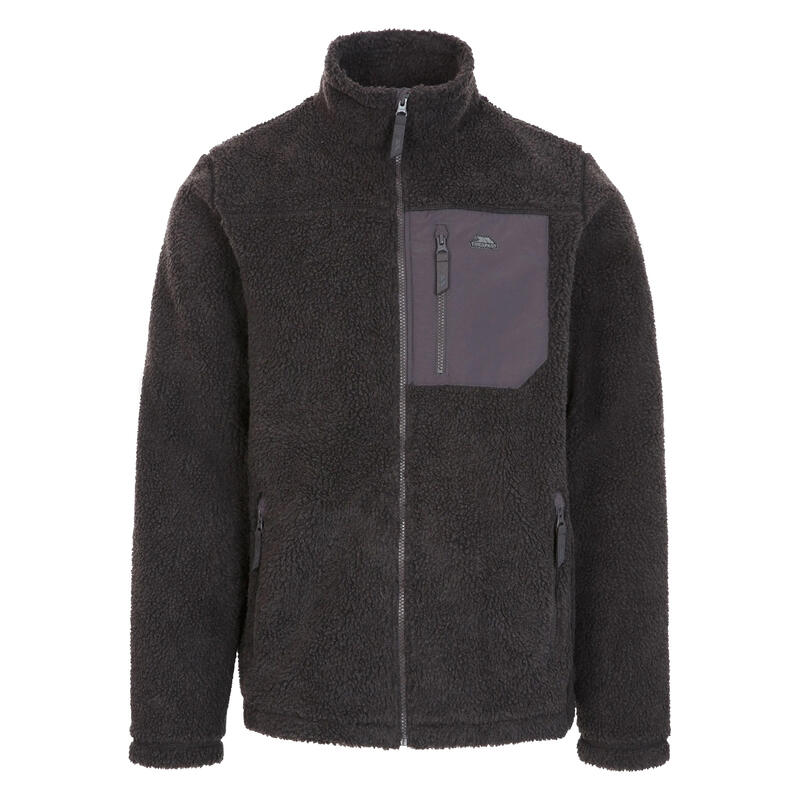 Forro Polar Buck para Hombre Gris Oscuro