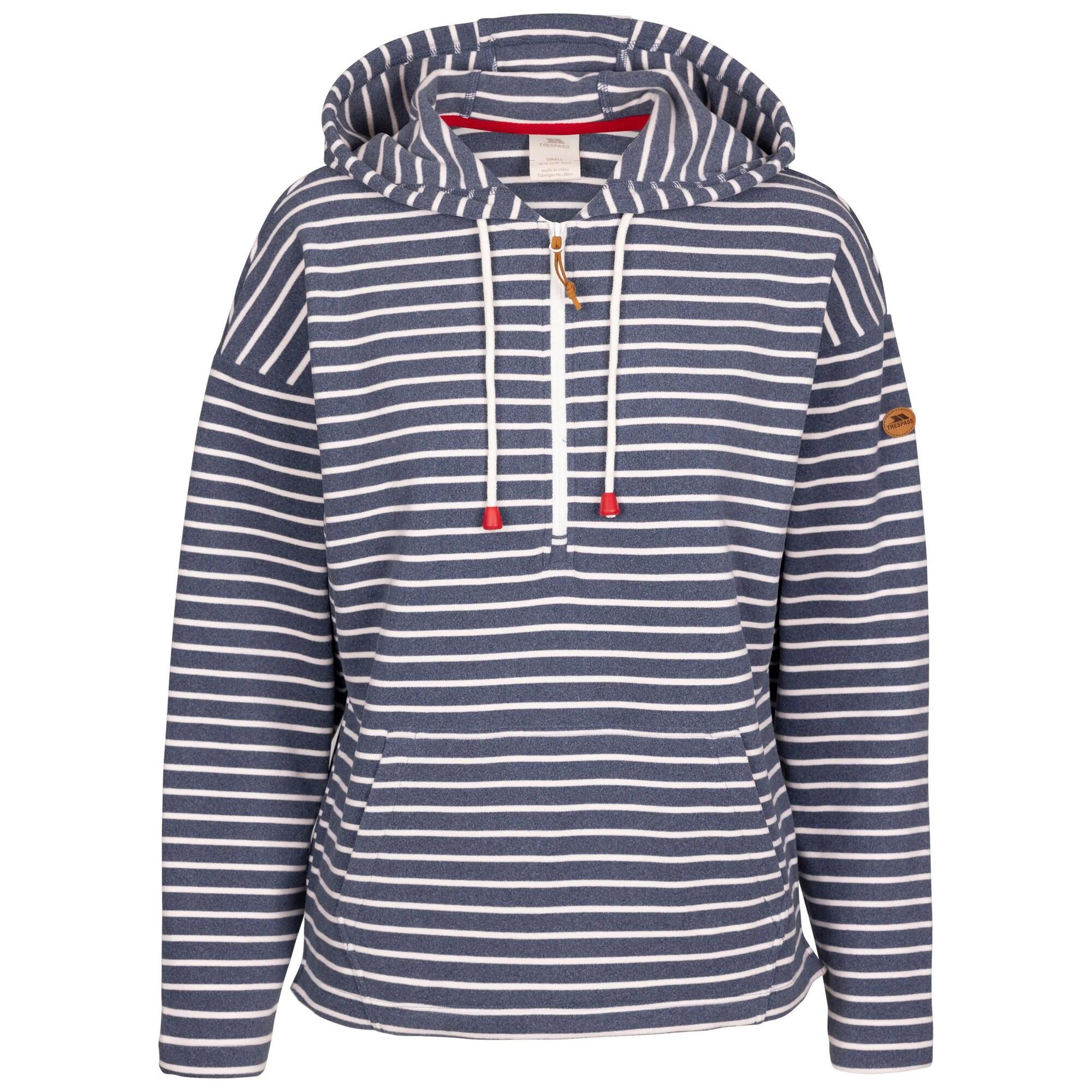 TRESPASS Felpa Con Cappuccio Donna Trespass Softly Blu Navy