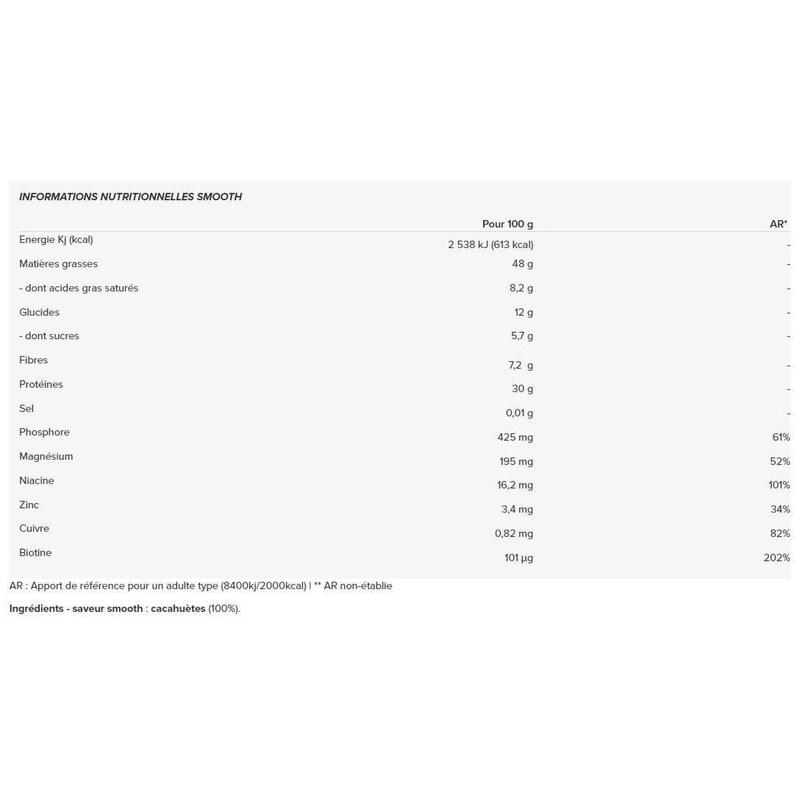 Erdnussbutter Crunchy 1kg MyProtein