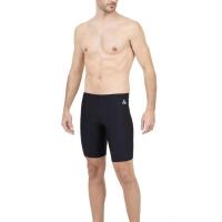 Aqua Sphere Men's Essentials Jammer - Black / Light Blue 1/4