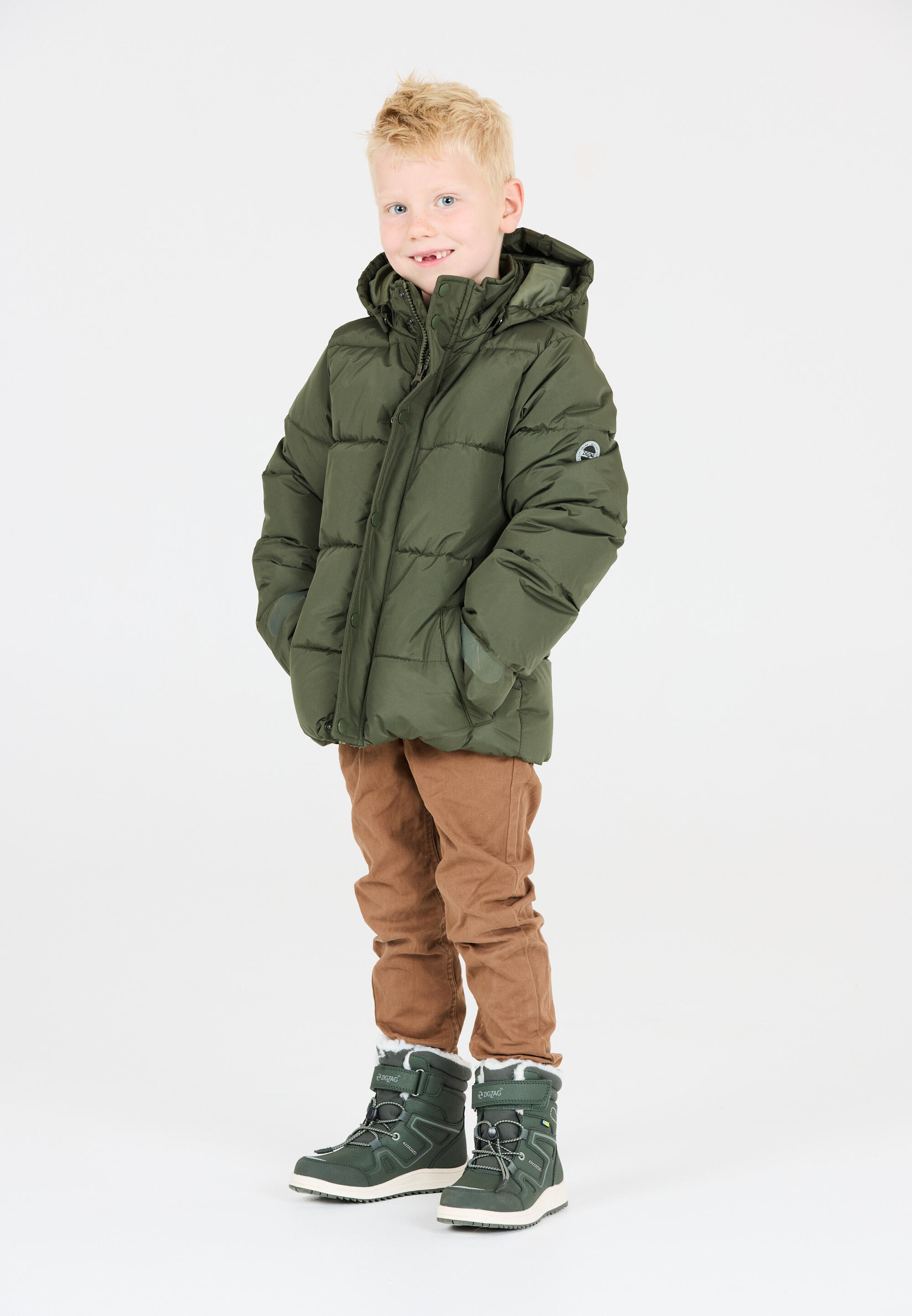 Plumífero infantil Zigzag Lusano 3/5