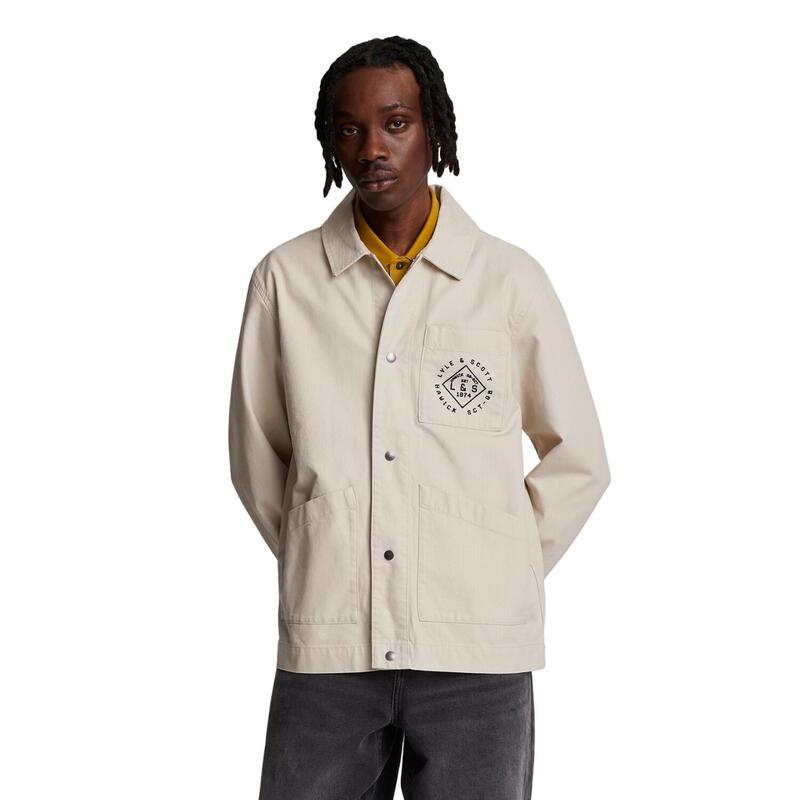 Veste de travail Homme (Blanc cassé)