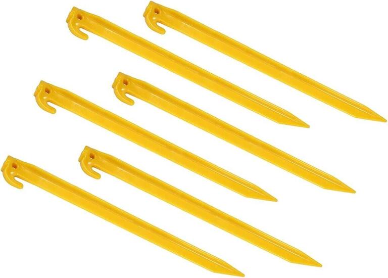 12-pack Coleman 300mm ABS heavy-duty tent pegs