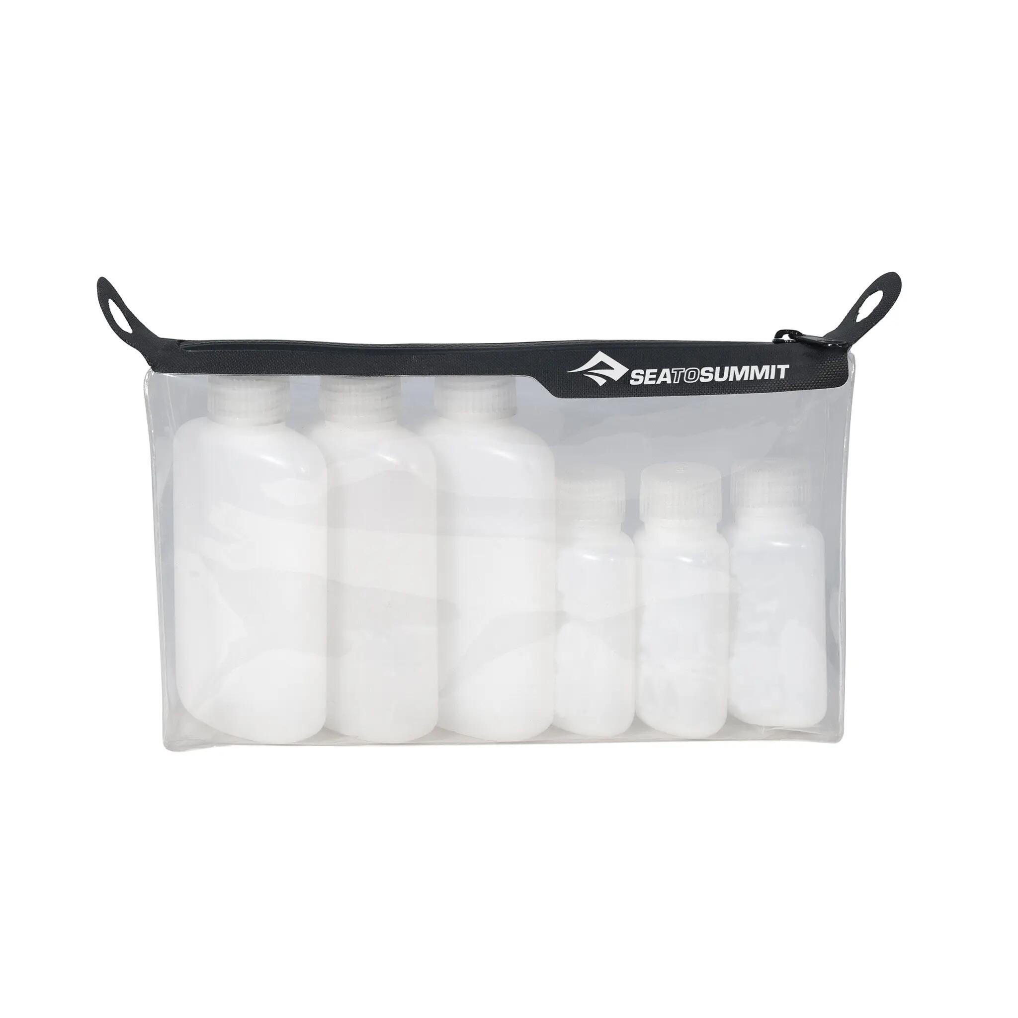 Sea to Summit TPU Clear Zip Pouch with Bottles -  1