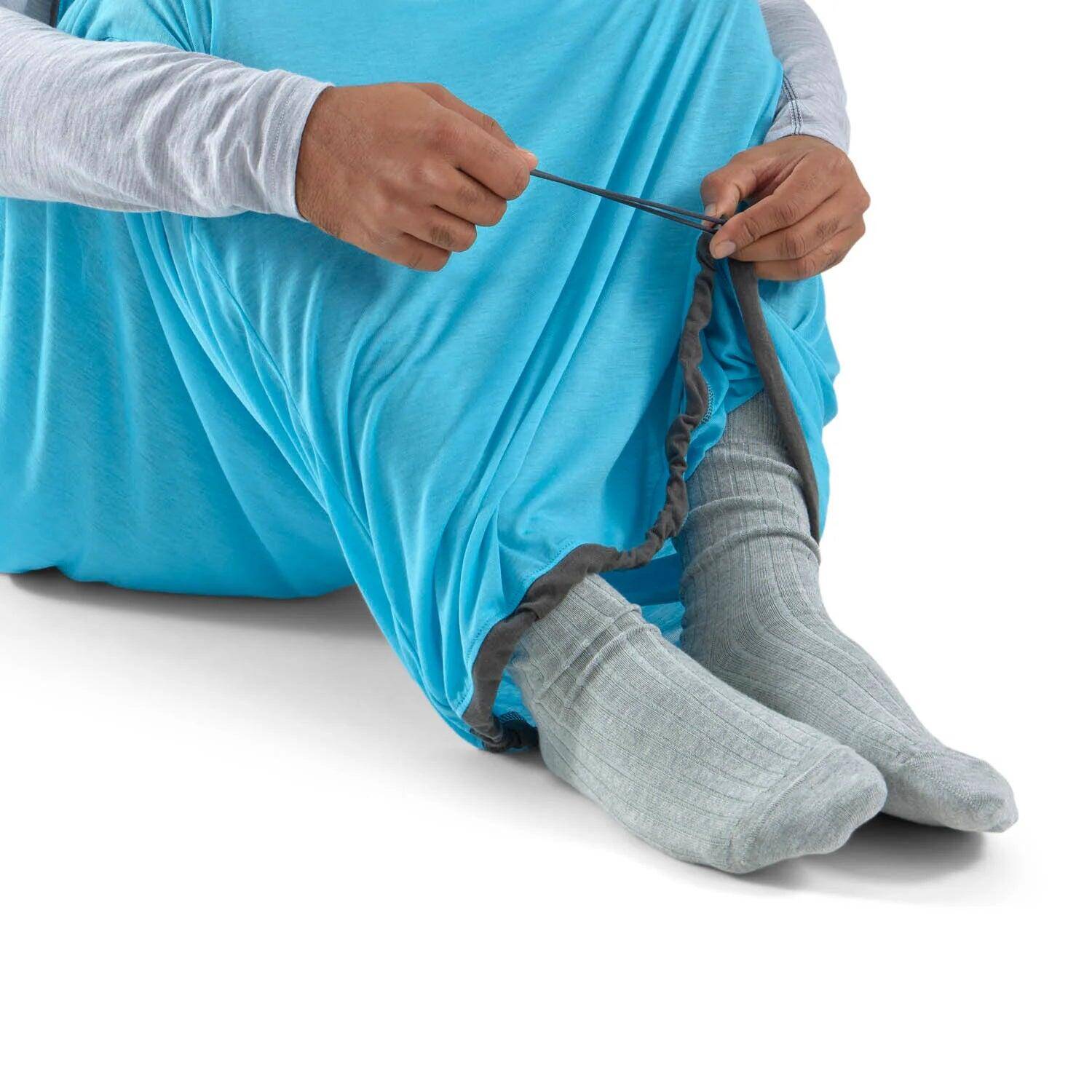 Sea to Summit Breeze Sleeping Bag Liner - Mummy Drawcord -  5
