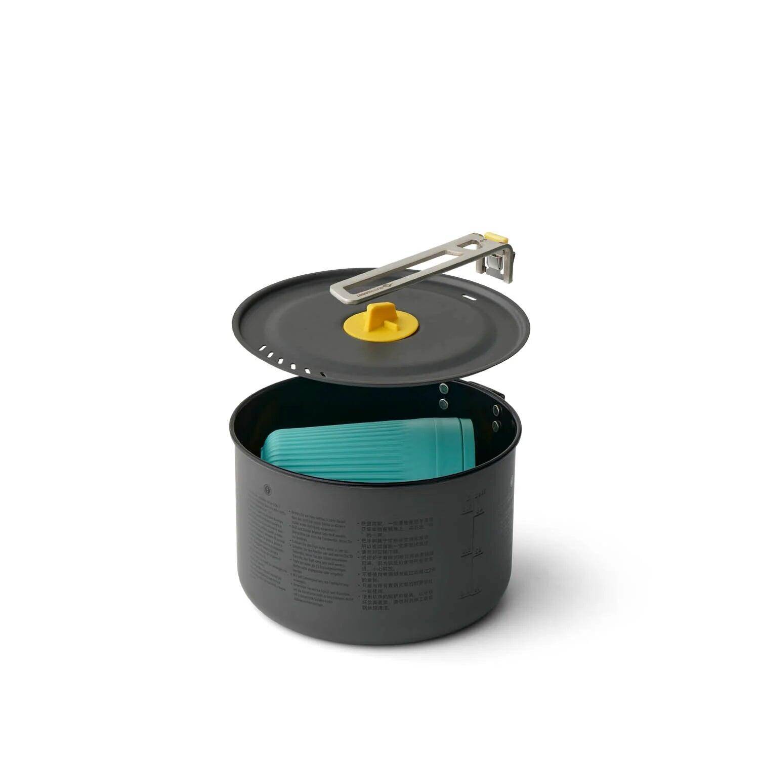 Sea to Summit Frontier Ultralight One Pot Cook Set - [3 Piece] 2L -  2
